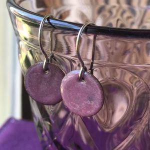 Unique ceramic earrings!